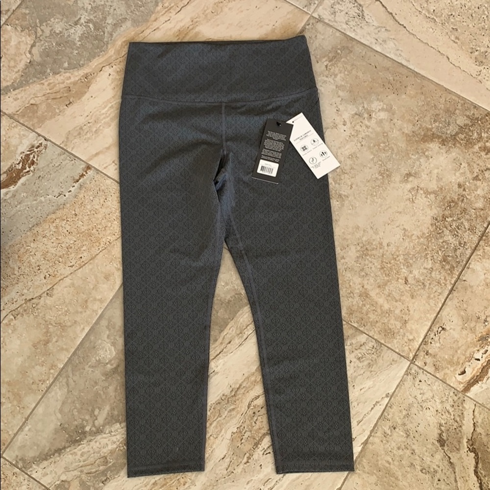 Glyder Spanish tile jacquard crop leggings